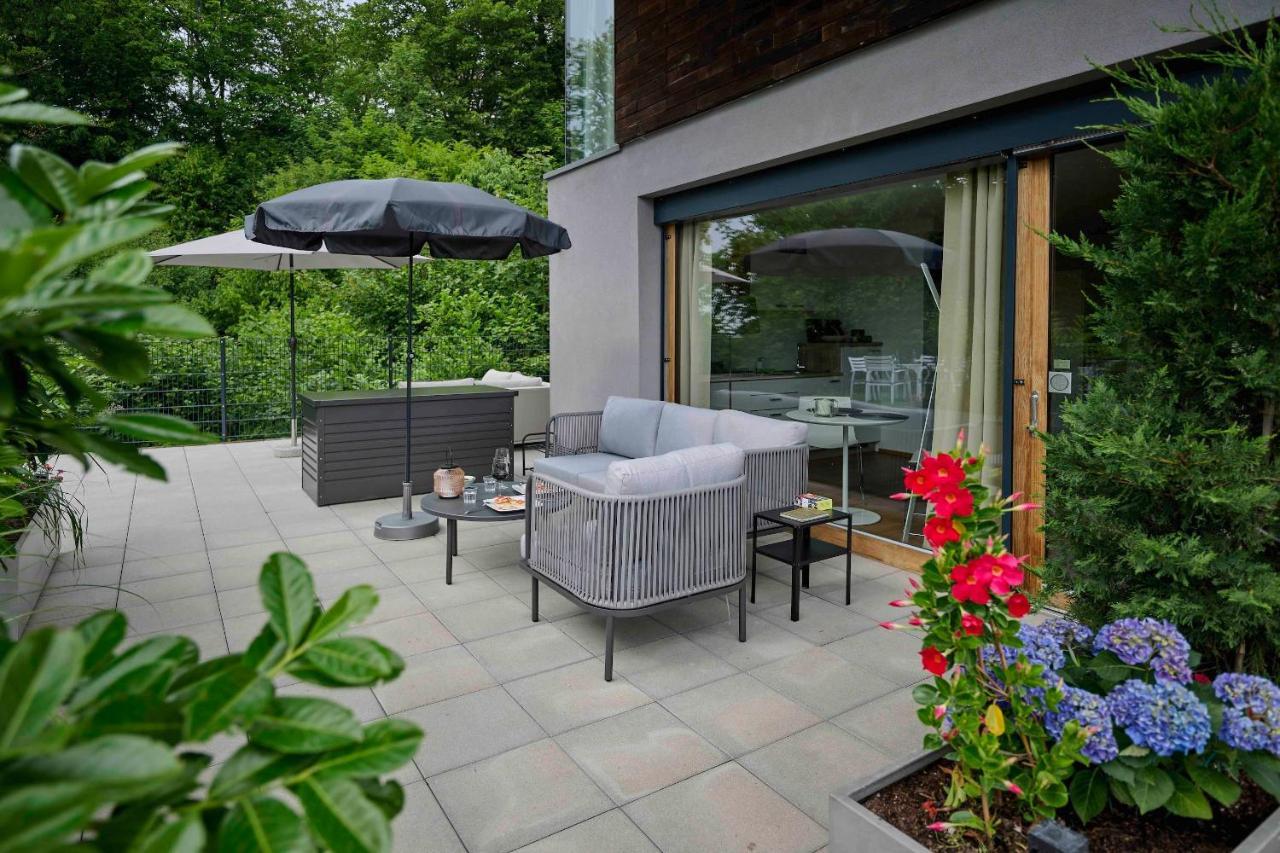Charmantes Apartment Im Gruenen Bregenz Exteriér fotografie